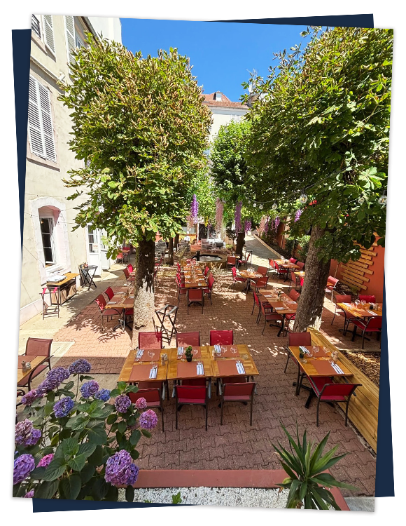 Hotel-Restaurant Le Patio - Restaurant Vichy Centre - Restaurant vichy ouvert le Dimanche